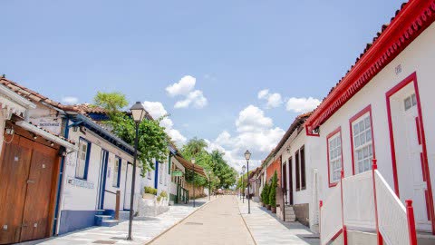 Rua do Lazer em Pirenópolis Goiás