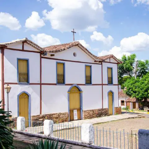 Igreja do Carmo e Museu de Arte Sacra em Pirenópolis Goiás