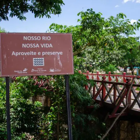 Ponte Sobre o Rio das Alma em Pirenópolis