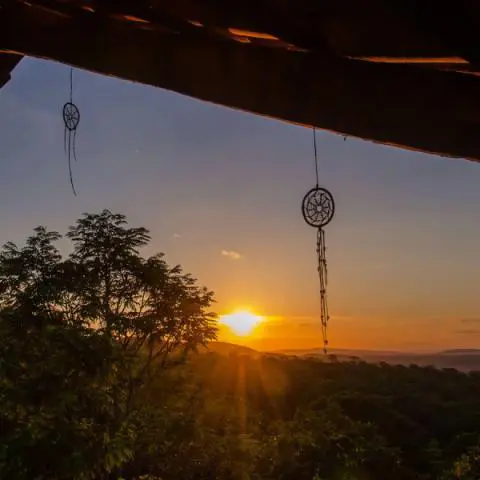 Imagem representativa: Por do Sol na Cachoeira do Ros&aacute;rio | Encante-se